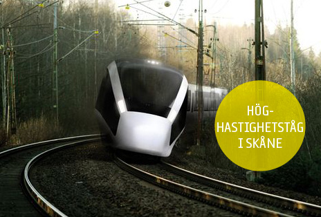 Høyhastighetstog i region Skåne