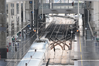 Atocha stasjon i Madrid