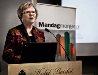Samferdselsminister Magnhild Meltveit Kleppa