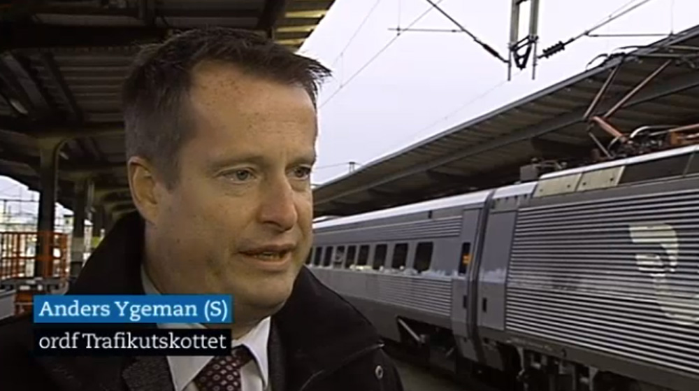Socialdemokraternas talesman i trafikfrågor, Anders Ygeman, vill se en gemensam utredning med Norge för att snabbtåg mellan Oslo och Göteborg ska kunna bli verklighet.